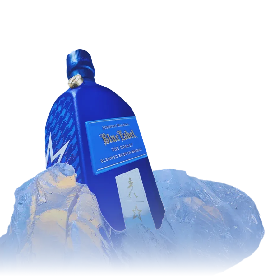 Johnnie Walker Blue Label Ice Chalet Logo