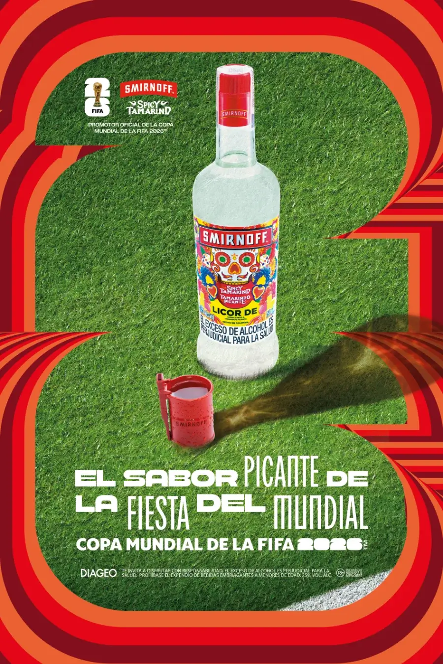 Smirnoff — Promotor oficial de la Copa Mundial FIFA 2026