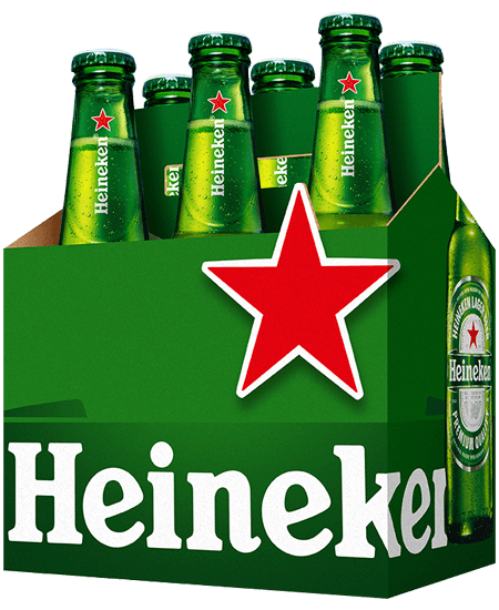 Six Pack Cerveza Heineken x 330ml - A